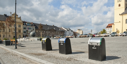 Město reklamuje projekt pro podzemní kontejnery