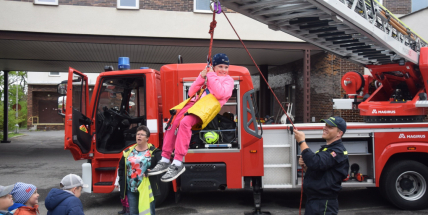 Děti se seznámily s prací hasičů