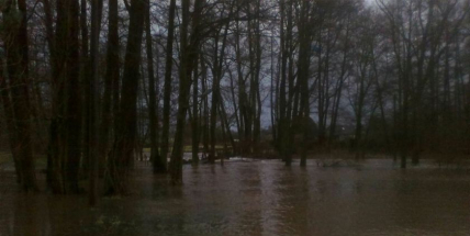 Na dvou místech ve středních Čechách platí první povodňový stupeň