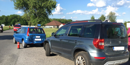 Aktuálně: Zraněním skončil střet dvou aut u Tochovic