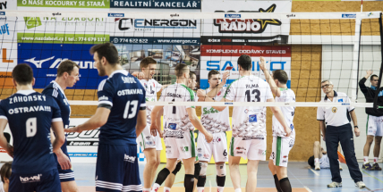 Příbram přejela na domácí palubovce Ostravu 3:0