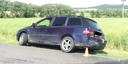 Aktuálně: U Sádku došlo ke srážce dvou vozidel