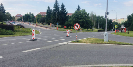 Další kruhový objezd v Příbrami bude postaven do konce roku 2020