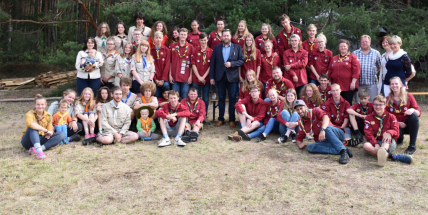 Táborníci si pobyt užívají