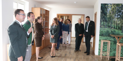 Nové informační centrum VLS v Obecnici dnes otevřelo brány návštěvníkům Brd