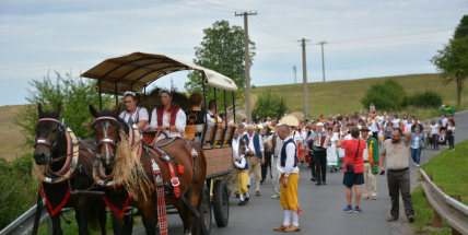 Dožínkové slavnosti na Příbramsku nevymizely