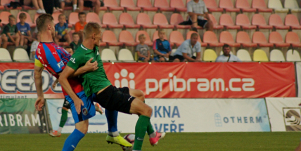 Příbramskou snahu a bojovnost proti Viktorce zhatily dvě smolné teče