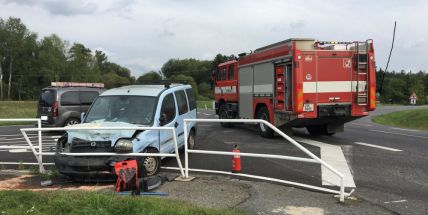 Dopravní nehoda u Višňové si vyžádala dvě zraněné osoby