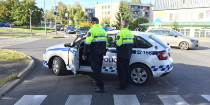 Při dopravní nehodě v Příbrami došlo ke zranění dvou osob