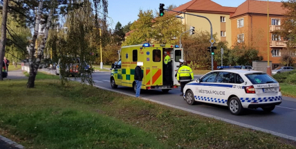 V Žežické ulici byla sražena chodkyně