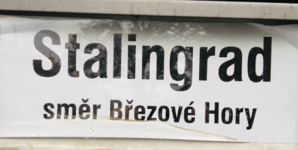 Příbram přejmenuje autobusovou zastávku Stalingrad