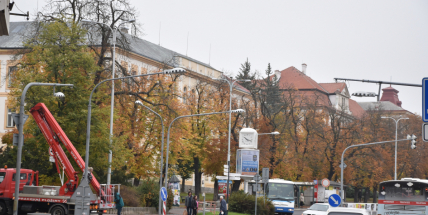 Jiráskovy sady dočasně bez semaforů
