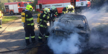 Žhář nebo souhra náhod? Druhé zapálené auto na Příbramsku
