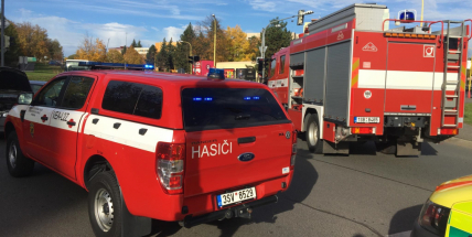 V Žežické havarovaly dva vozy