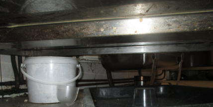 Zmrazené vánoční cukroví, na zemi zbytky potravin, špína a mastnota. Hygienici se nestačili divit