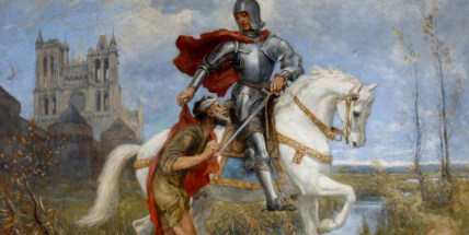Proč se slaví svátek svatého Martina, pojídá se husa a pije víno?