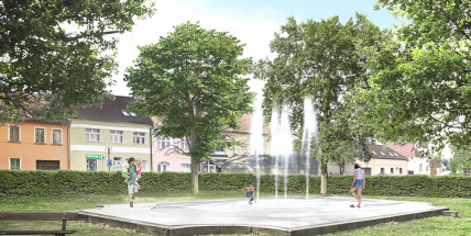 Petrovické náměstí se změní: Nová kašna bude moderní, bez typických žulových balvanů