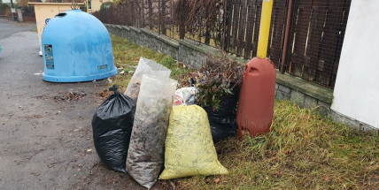 Hnědé kontejnery na zimu zmizely z  ulic. Jsou místa, kde to poznáte