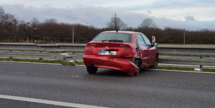 Havaroval do dopravního značení