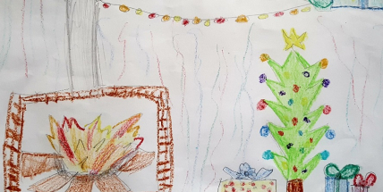 Výtvarná soutěž pro děti „Vánoce v Čechách a Ledru“