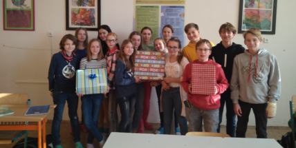 Krabice od bot potěší stovky dětí na Příbramsku