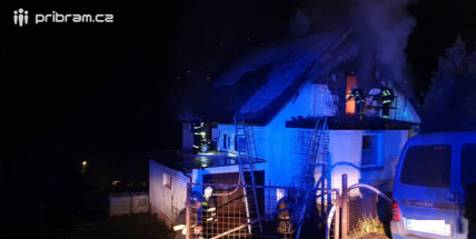 Plameny napáchaly třímilionovou škodu na rodinném domě. Obec vyhlásila veřejnou sbírku
