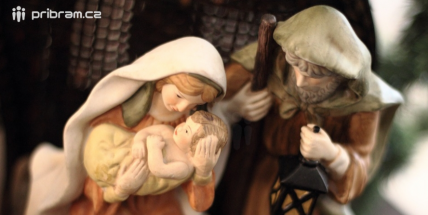 V Příbrami je betlém, který pro svou velikost není kde vystavit