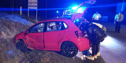 Noční nehoda si vyžádala škodu za 200 tisíc