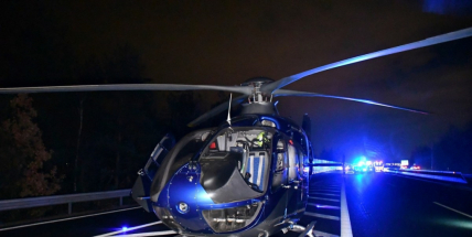 Policisté pátrali na dálnici D4 po kamionu v protisměru