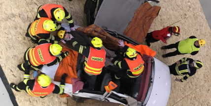 Dobříšští hasiči zahájili rok mezinárodní soutěží Winter Rescue Challenge