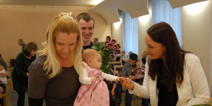 Vítání občánků se koná každý měsíc