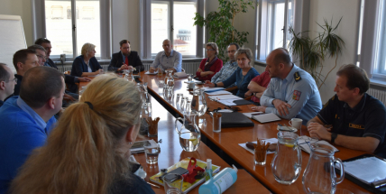 V Příbrami zasedal krizový štáb