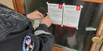 Dobrovolní hasiči se zapojili do roznášení informačních letáků