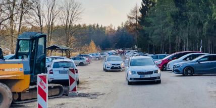 Slunečné počasí přilákalo stovky návštěvníků k procházce do brdských lesů