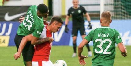 Fotbalisté Slavie zvítězili nad Příbramí 1:0