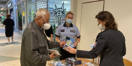 Policisté se zapojili do Evropského dne proti vloupání