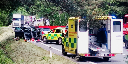 V červnu na silnicích ve Středočeském kraji zemřelo 11 lidí, z toho dva na Příbramsku