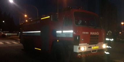 V Šachetní ulici hořela propanbutanová láhev