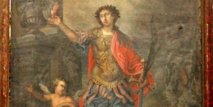 Obraz březnického patrona objevený na ochozu kostela bude opět odhalen veřejnosti