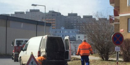 Nebezpečný retardér u zimního stadionu je již opraven