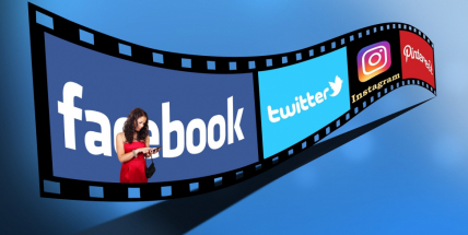 Doba trávená na sociálních sítích stoupla na 159 minut