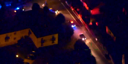 Policisté zveřejnili letecké záběry z pronásledování kradeného vozidla