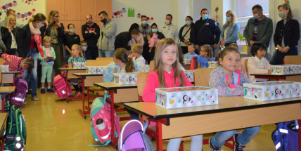 První školní den mají žáci za sebou