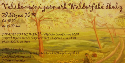 Waldorfská škola pořádá velikonoční jarmark