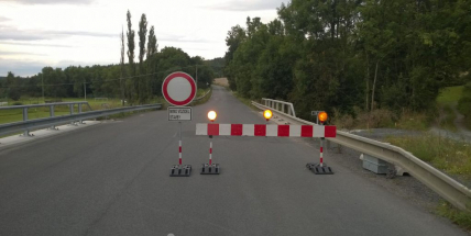 Kvůli opravám bude opět uzavřena silnice z Příbrami do Hluboše