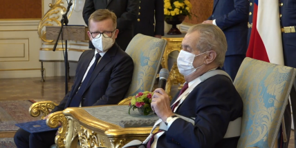 Prezident Zeman jmenoval Mlsnu předsedou ÚOHS