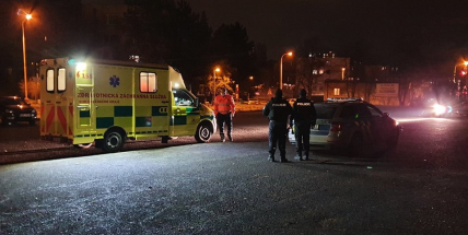 Po pádu ze schodů skončil muž v bezvědomí, do Příbrami spěchal vrtulník