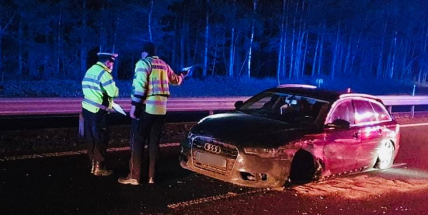 Dvě nehody uzavřely dálnici D4 u Voznice, tři zranění