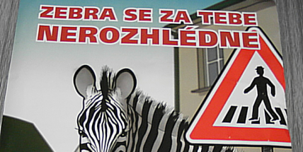 Akce „Zebra se za tebe nerozhlédne“