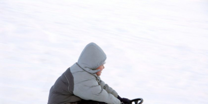 Na Monínci se kvůli špatným podmínkám jen sáňkuje a bobuje